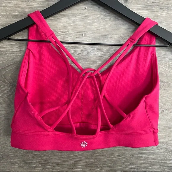 Athleta Solace Bra Pink - Picture 3 of 6